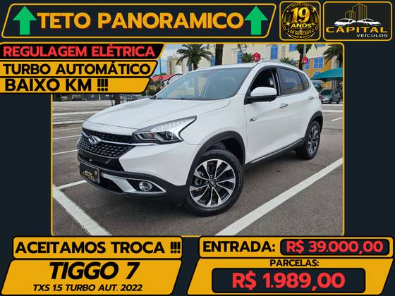 CAOA CHERY TIGGO 7 1.5 VVT TURBO iFLEX TXS DCT